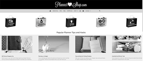 PlannerShop